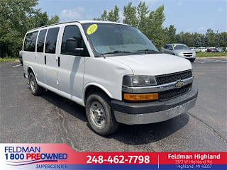2013 Chevrolet Express Passenger LT 2500 1GAWGRFA1D1161332 2013 Chevrolet Express Passenger LT 2500
