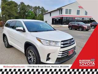 2018 Toyota Highlander LE 5TDBZRFH7JS847144 2018 Toyota Highlander LE