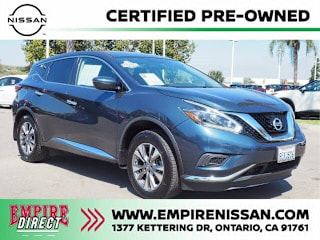 2018 Nissan Murano S 5N1AZ2MG6JN163457 2018 Nissan Murano S