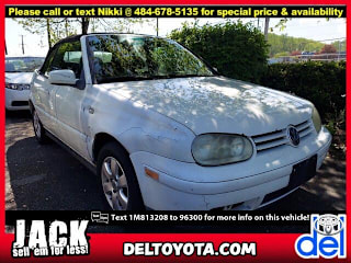 2001 Volkswagen Cabrio GLX 3VWDC21V81M813208 2001 Volkswagen Cabrio GLX
