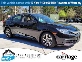 2018 Honda Civic EX 2HGFC2F76JH591371 2018 Honda Civic EX