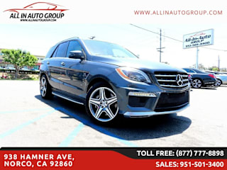 2012 Mercedes-Benz M-Class ML 63 AMG 4JGDA7EB0CA076636 2012 Mercedes-Benz M-Class ML 63 AMG