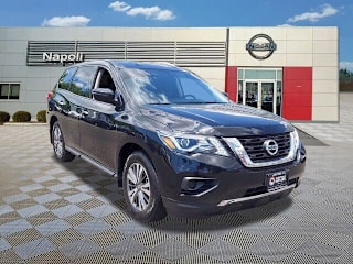2018 Nissan Pathfinder S 5N1DR2MM8JC649346 2018 Nissan Pathfinder S