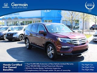 2018 Honda Pilot EX-L w/RES 5FNYF6H81JB068003 2018 Honda Pilot EX-L w/RES