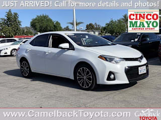 2015 Toyota Corolla S Plus 5YFBURHEXFP301892 2015 Toyota Corolla S Plus
