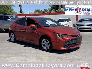 2019 Toyota Corolla Hatchback SE JTNK4RBE5K3052831 2019 Toyota Corolla Hatchback SE
