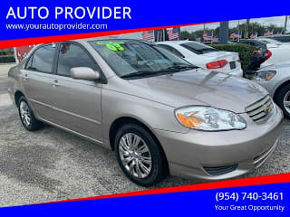 2003 Toyota Corolla 1NXBR32E03Z031959 2003 Toyota Corolla