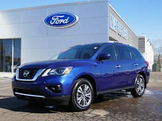 2019 Nissan Pathfinder S 5N1DR2MM6KC583719 2019 Nissan Pathfinder S