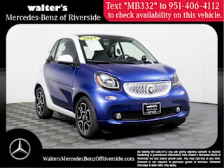 2017 Smart fortwo electric drive WMEFJ9BA0HK230804 2017 Smart fortwo electric drive