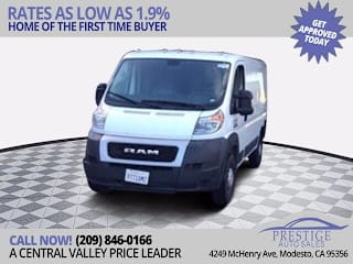 2019 Ram ProMaster Cargo 3C6TRVAG4KE502930 2019 Ram ProMaster Cargo