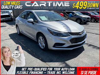 2018 Chevrolet Cruze LT Auto 1G1BE5SM1J7106143 2018 Chevrolet Cruze LT Auto