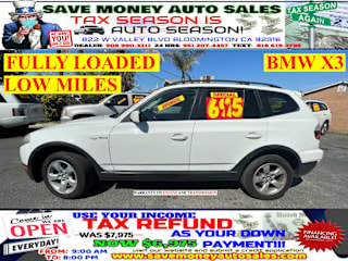 2008 BMW X3 WBXPC93448WJ08786 2008 BMW X3