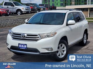 2012 Toyota Highlander Base 5TDBK3EH4CS122106 2012 Toyota Highlander Base