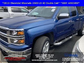 2015 Chevrolet Silverado 1500 LS 1GCVKPEC1FZ371717 2015 Chevrolet Silverado 1500 LS