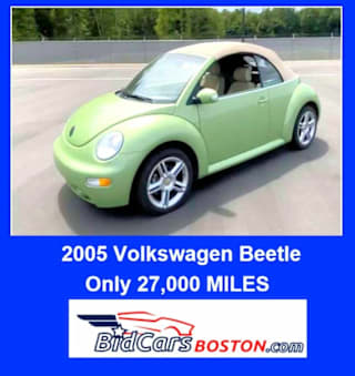2005 Volkswagen New Beetle GLS 1.8T 3VWCD31Y15M304902 2005 Volkswagen New Beetle GLS 1.8T
