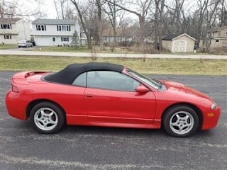 1999 Mitsubishi Eclipse Spyder 4A3AX35G2XE103826 1999 Mitsubishi Eclipse Spyder