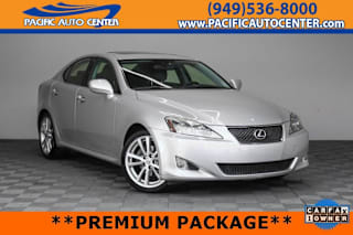 2007 Lexus IS 250 Base JTHBK262575032364 2007 Lexus IS 250 Base