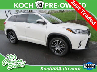 2018 Toyota Highlander SE 5TDJZRFH7JS540956 2018 Toyota Highlander SE