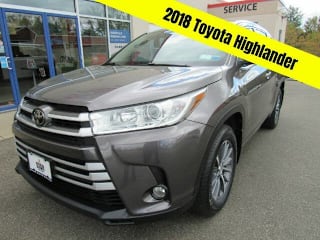 2018 Toyota Highlander XLE 5TDJZRFH3JS542350 2018 Toyota Highlander XLE