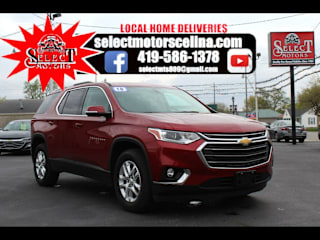 2018 Chevrolet Traverse LT Cloth 1GNERGKWXJJ201882 2018 Chevrolet Traverse LT Cloth
