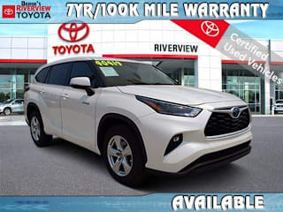 2021 Toyota Highlander Hybrid LE 5TDZARAH1MS504783 2021 Toyota Highlander Hybrid LE