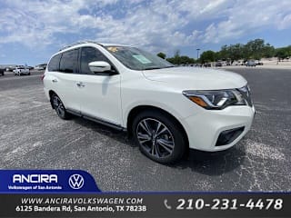 2018 Nissan Pathfinder Platinum 5N1DR2MN1JC655742 2018 Nissan Pathfinder Platinum