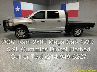 2007 Dodge Ram Pickup 2500 SLT 3D7KS29C47G725530 2007 Dodge Ram Pickup 2500 SLT