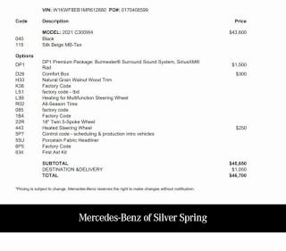 2021 Mercedes-Benz C-Class W1KWF8EB1MR612880 2021 Mercedes-Benz C-Class