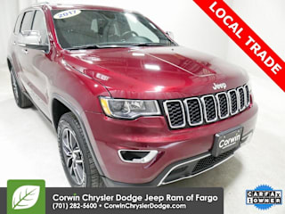 2017 Jeep Grand Cherokee Limited 1C4RJFBG5HC887400 2017 Jeep Grand Cherokee Limited
