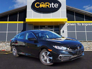 2019 Honda Civic LX 2HGFC2F62KH589805 2019 Honda Civic LX