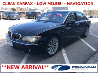 2008 BMW 7 Series WBAHN83558DT81677 2008 BMW 7 Series