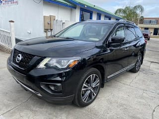 2018 Nissan Pathfinder Platinum 5N1DR2MN3JC647481 2018 Nissan Pathfinder Platinum