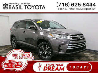 2019 Toyota Highlander LE 5TDBZRFH4KS996810 2019 Toyota Highlander LE