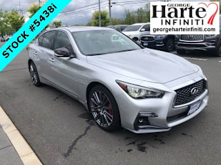 2018 Infiniti Q50 Red Sport 400 JN1FV7AR0JM480667 2018 Infiniti Q50 Red Sport 400