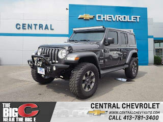 2018 Jeep Wrangler Unlimited Sahara 1C4HJXEG3JW198876 2018 Jeep Wrangler Unlimited Sahara