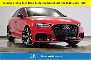 2018 Audi RS 3 2.5T quattro WUABWGFF6J1903327 2018 Audi RS 3 2.5T quattro