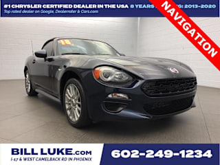 2018 FIAT 124 Spider Classica JC1NFAEK4J0136487 2018 FIAT 124 Spider Classica