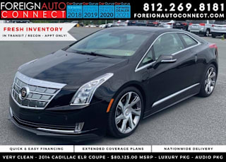 2014 Cadillac ELR Base 1G6RR1E46EU601673 2014 Cadillac ELR Base