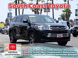 2018 Toyota Highlander LE 5TDZZRFH5JS277322 2018 Toyota Highlander LE
