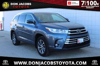 2018 Toyota Highlander XLE 5TDJZRFH9JS867617 2018 Toyota Highlander XLE