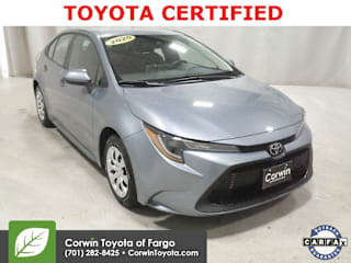 2020 Toyota Corolla LE 5YFEPRAE9LP011427 2020 Toyota Corolla LE