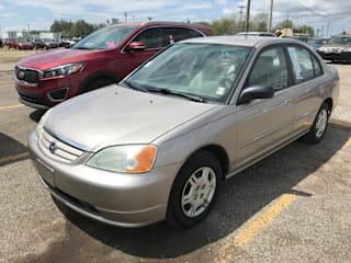 2002 Honda Civic LX 1HGES165X2L068057 2002 Honda Civic LX