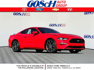 2019 Ford Mustang EcoBoost 1FA6P8TH6K5143844 2019 Ford Mustang EcoBoost