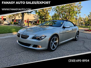 2008 BMW 6 Series 650i WBAEB53538CX61326 2008 BMW 6 Series 650i