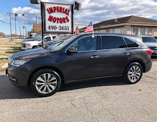 2014 Acura MDX w/Tech 5FRYD3H48EB009326 2014 Acura MDX w/Tech