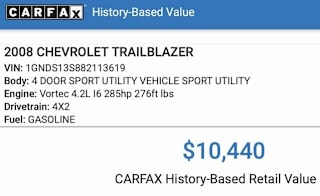2008 Chevrolet TrailBlazer LS Fleet1 1GNDS13S882113619 2008 Chevrolet TrailBlazer LS Fleet1