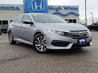 2018 Honda Civic EX 2HGFC2F76JH542476 2018 Honda Civic EX