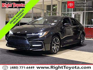 2020 Toyota Corolla SE JTDS4RCE1LJ052048 2020 Toyota Corolla SE