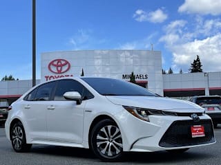2020 Toyota Corolla Hybrid LE JTDEBRBE1LJ030894 2020 Toyota Corolla Hybrid LE