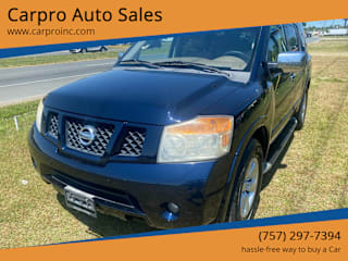 2008 Nissan Armada SE 5N1AA08D48N601396 2008 Nissan Armada SE